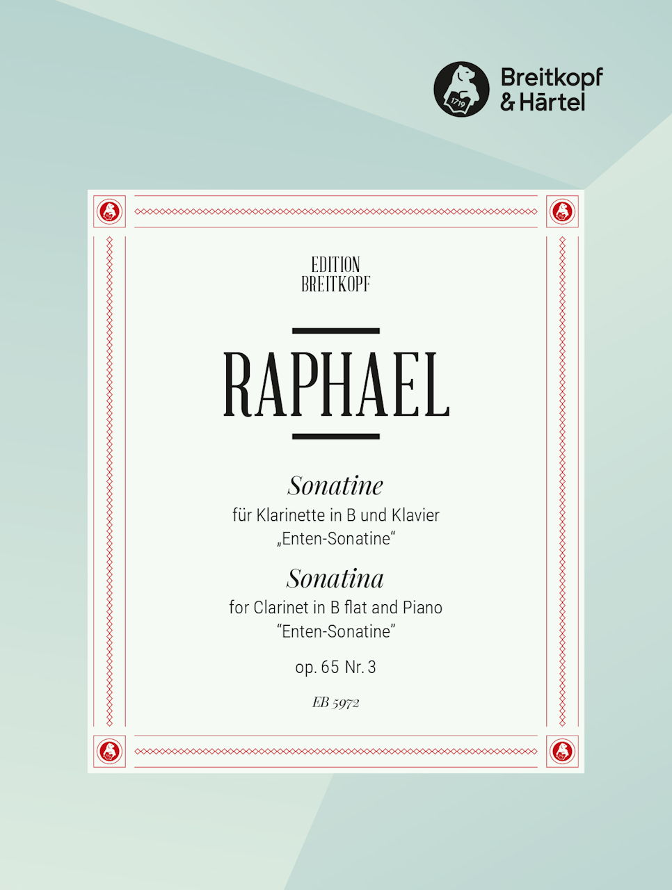 Raphael, Sonatine op. 65/3 'Enten-' (Breitkopf)