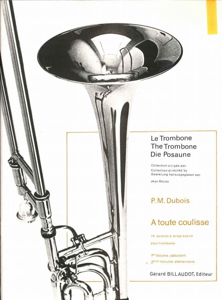 Dubois, A toute coulisse 2 (4Tbn) (Billaudot)