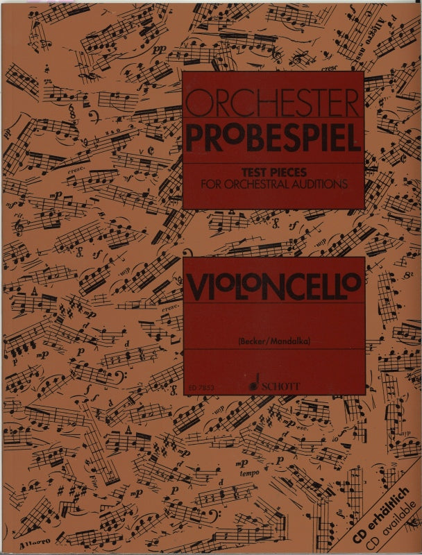 Orchester-Probespiel, Violoncello (Schott)