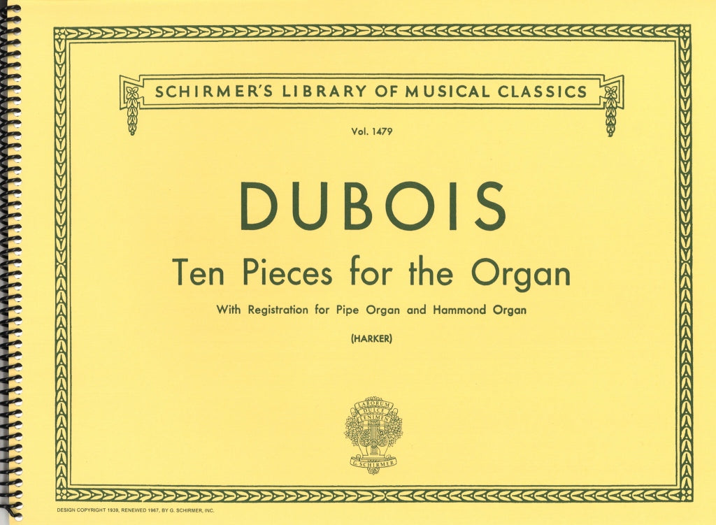 Dubois, 10 Pieces (G.Schirmer)