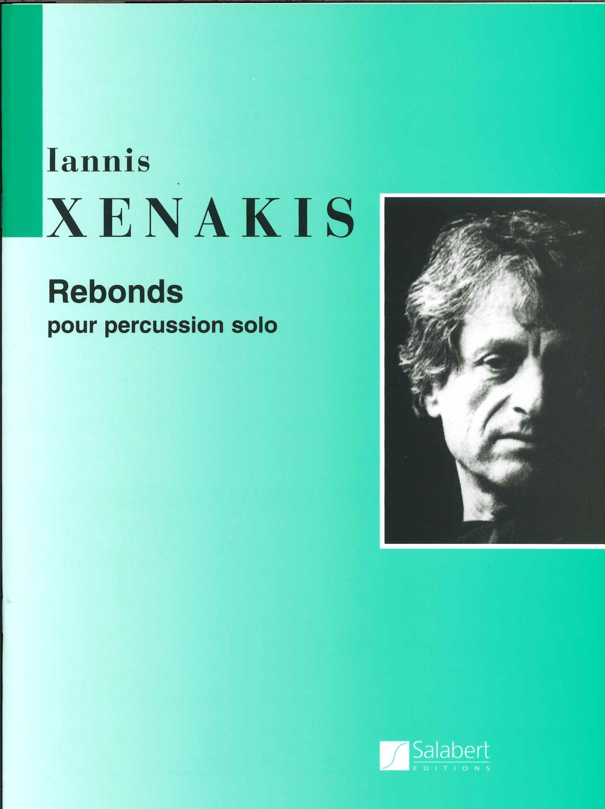 Xenakis, Rebonds pour Percussion Solo (Salabert)