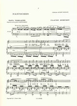 Debussy, Fetes galantes (Mez,Pf) (Jobert)