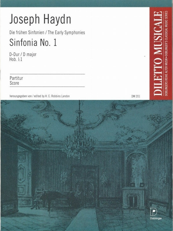 Haydn, Symphony No. 1 Full Score (Doblinger)