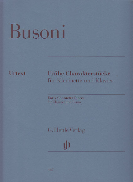 Busoni, Fruhe Charakterstucke (Henle)