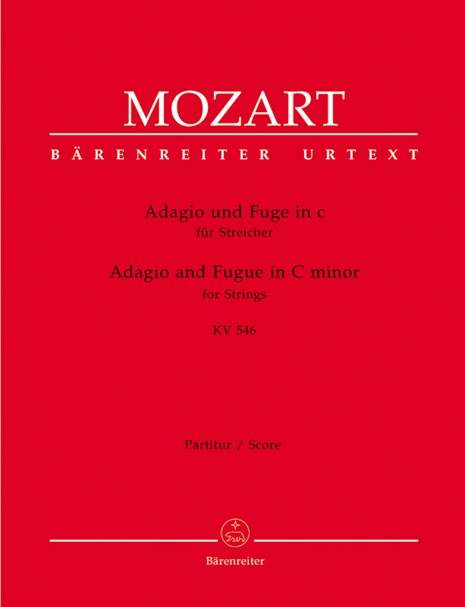 Mozart, Adagio und Fuge in c, KV 546 (Barenreiter)