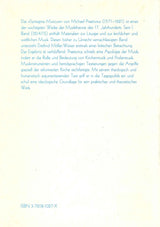 Untersuchungen zum Syntagma Musicum (Barenreiter)