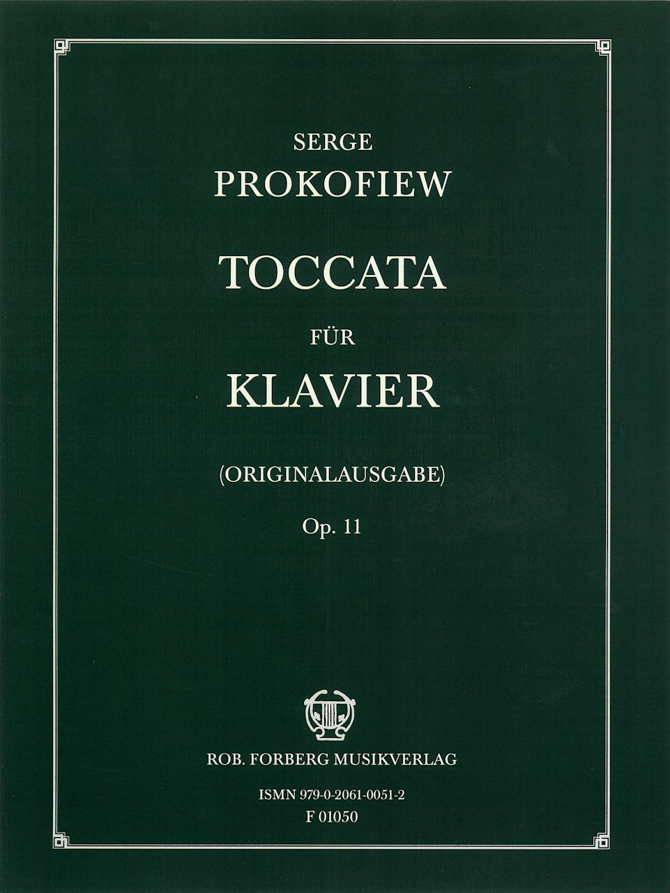 Prokofiev, Toccata op. 11 (Forberg)
