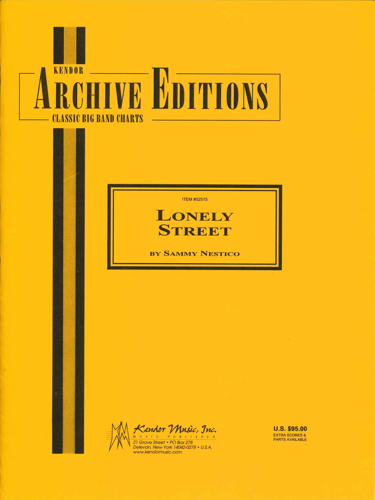 Nestico, Lonely Street (Kendor)