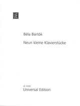 Bartok, 9 Kleine Klavierstucke, 1 (Universal)