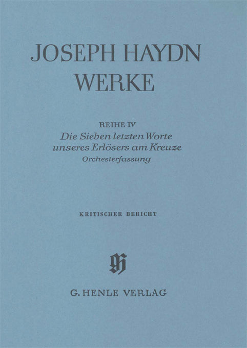 Joseph Haydn Werke 4, KB (Henle)