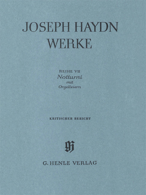 Joseph Haydn Werke 7, KB (Henle)
