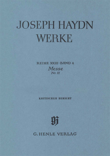 Joseph Haydn Werke 23/4, KB (Henle)