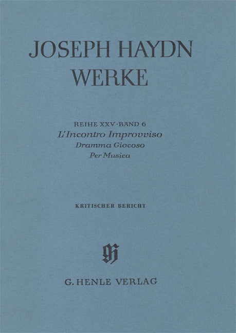 Joseph Haydn Werke 25/6/II, KB (Henle)