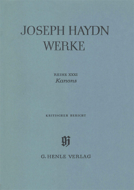 Joseph Haydn Werke 31, KB (Henle)