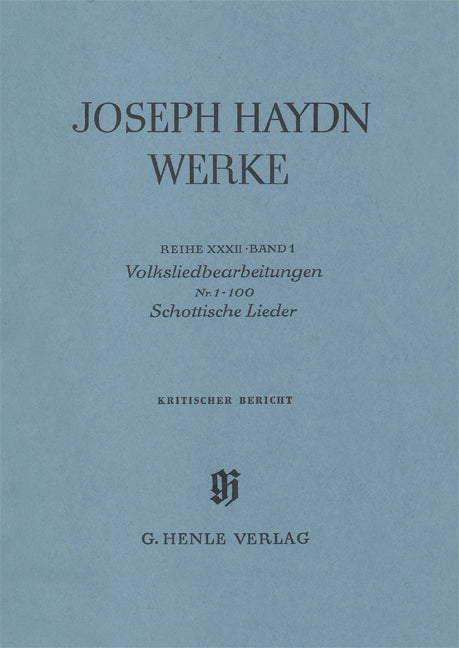Joseph Haydn Werke 32/1, KB (Henle)