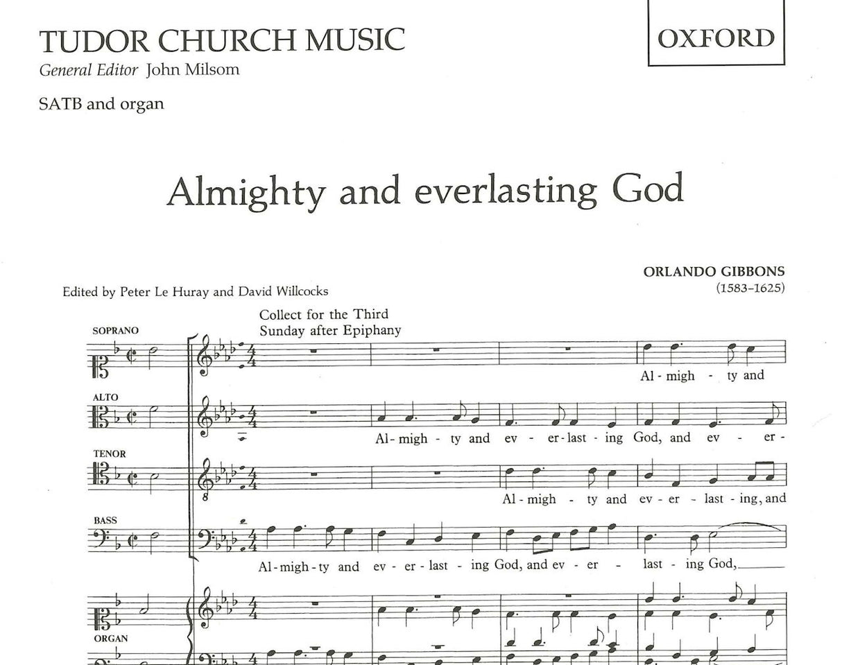 Gibbons, Almighty and Everlasting God (Oxford University Press)