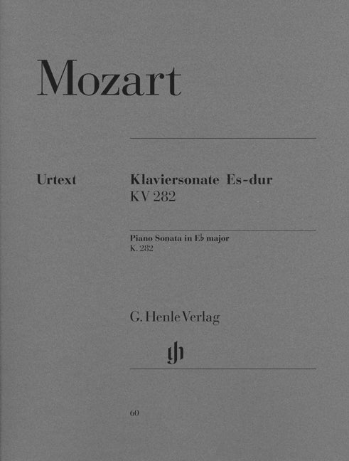 Mozart, Sonata KV 282(189g) in Eb (Henle)