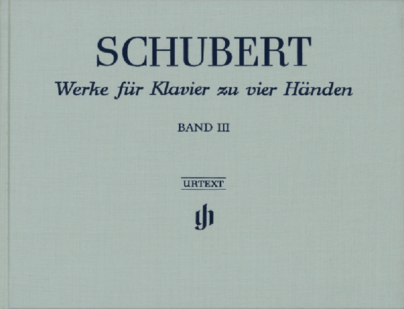 Schubert, Works for Piano 4-h 3 (Cloth) (Henle)