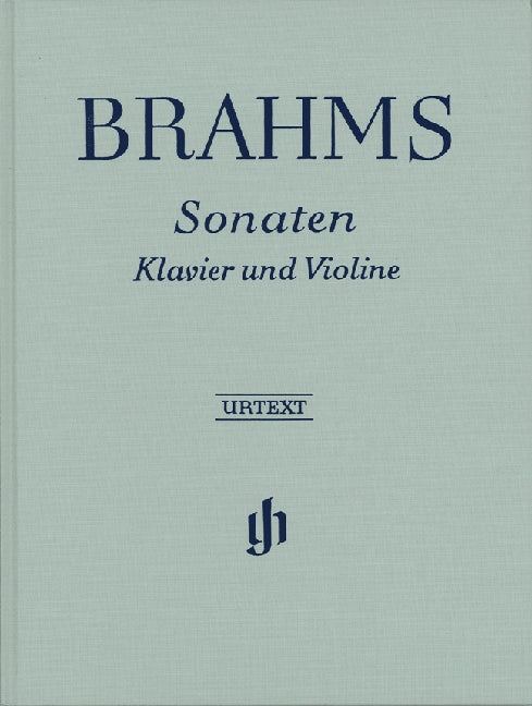 Brahms, Sonatas op. 78, 100, 108 (cloth) (Henle)