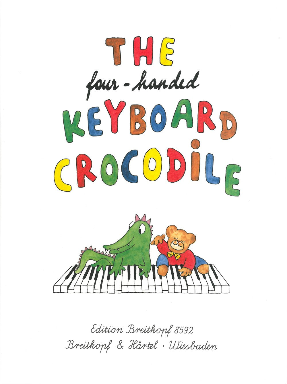 Four-Handed Keyboard Crocodile (Breitkopf)