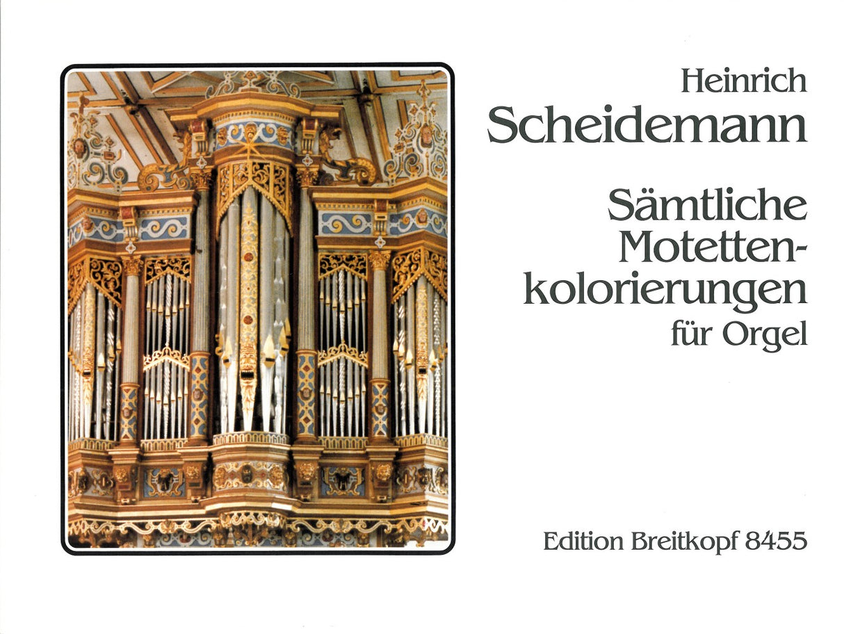 Scheidemann, Motettenkolorierungen (Breitkopf)