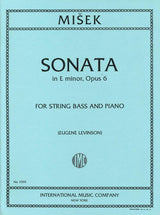 Misek, Sonate e-moll, op. 6 (Levinson) (IMC)