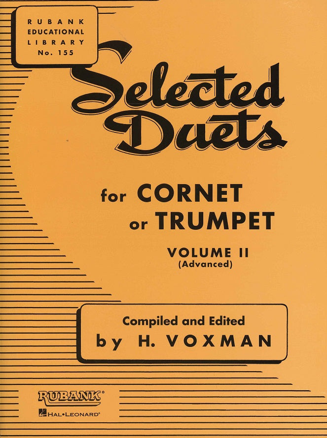 Voxman, Selected Duets for Cornet 2 (Rubank)
