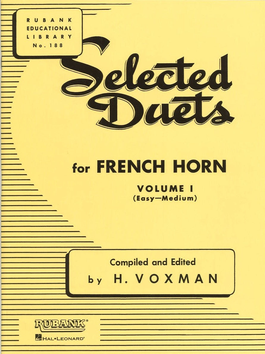 Voxman, Selected Duets for Horn 1 (Rubank)