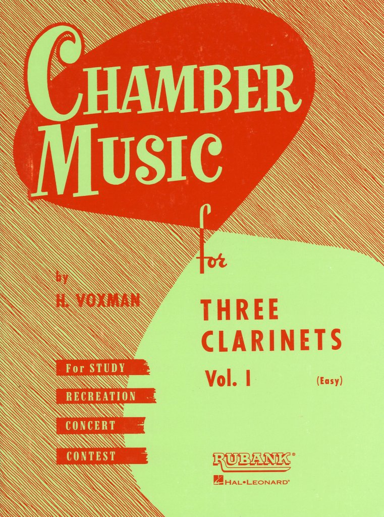 Chamber Music for 3 Clarinets 1: Easy (Rubank)