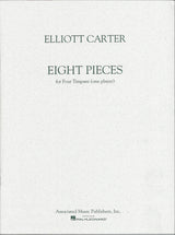 Carter, 8 Pieces for 4 Timpani (1 player (AMP)
