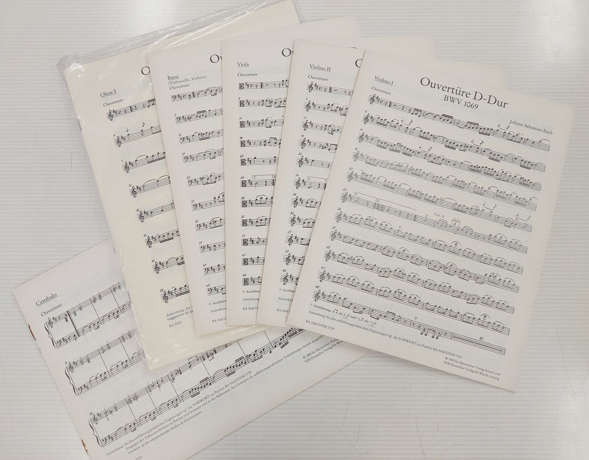 Bach, Ouverture Nr. 4 (Barenreiter)