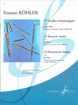 Kohler, Etudes romantique op. 66 (Billaudot)