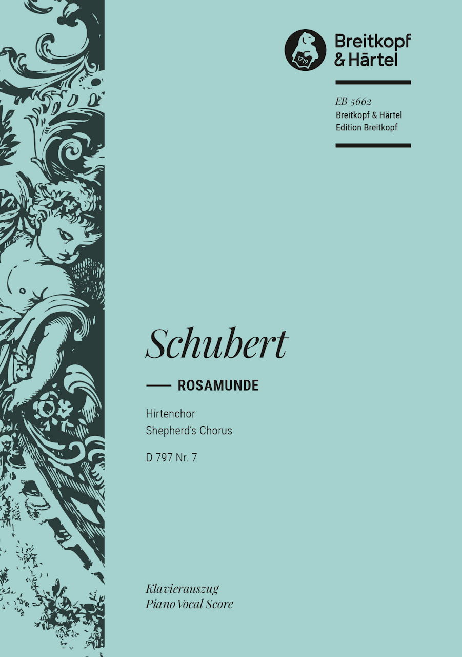 Schubert, Rosamunde, Hirtenchor (Breitkopf)