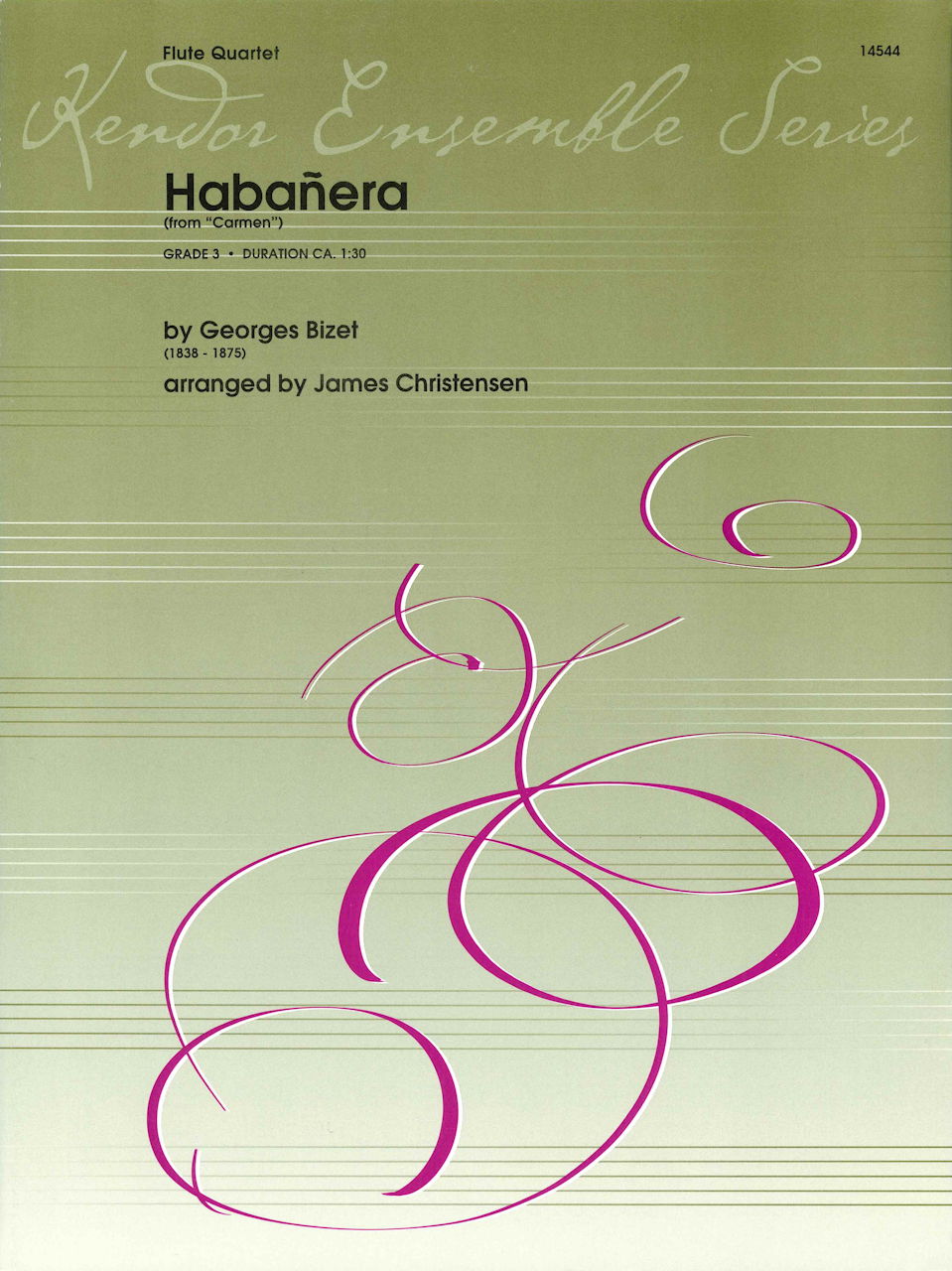 Bizet, Habanera (4Fl) (Kendor)