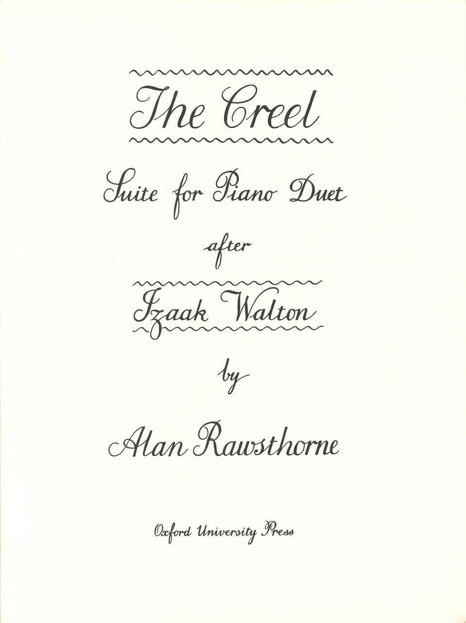 Rawsthorne, Creel: Suite (Oxford University Press)