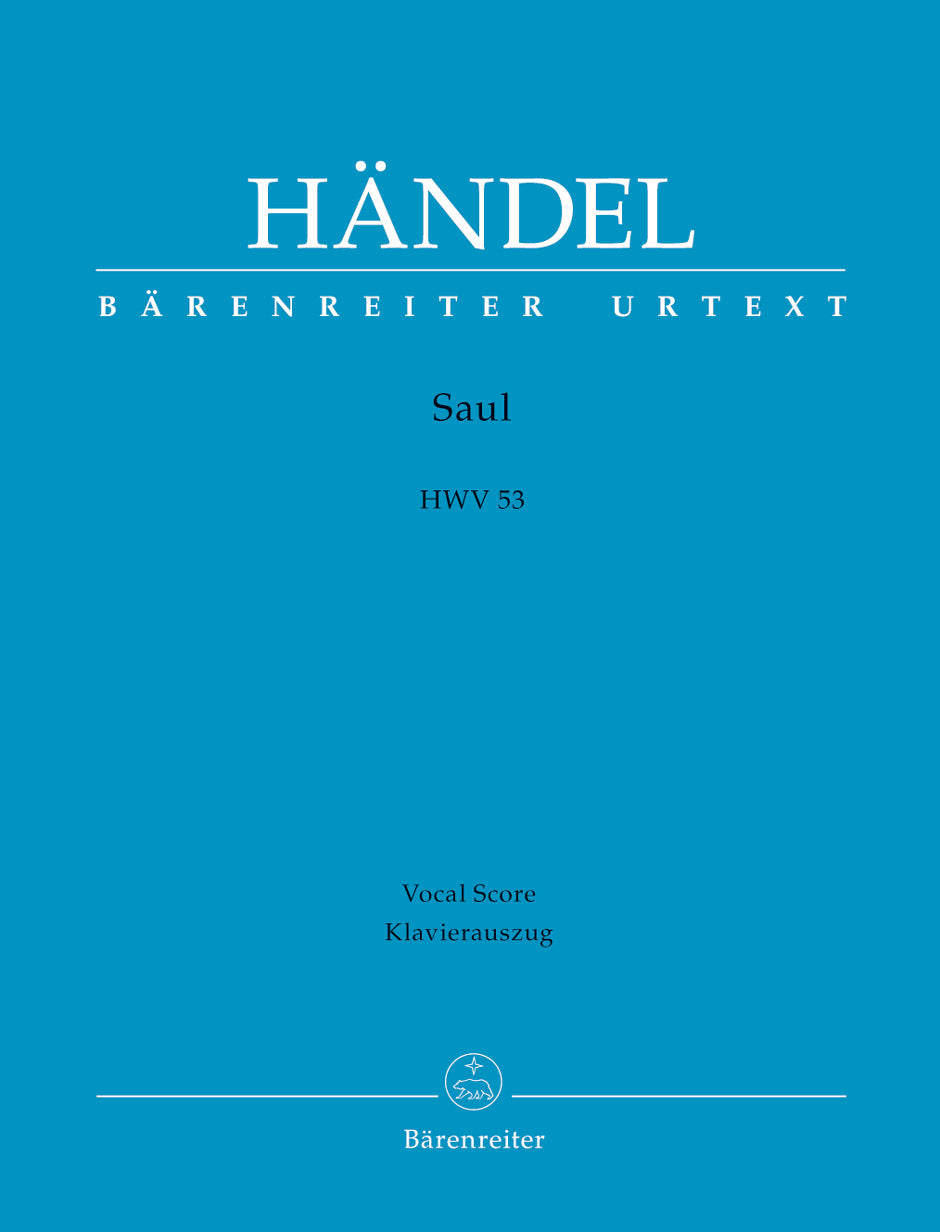 Handel, Saul: Oratorium HWV 53 (Barenreiter)