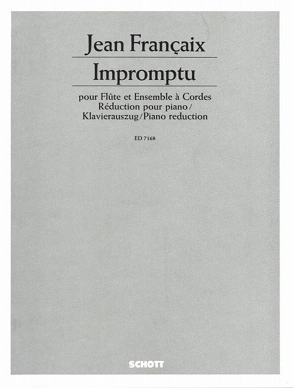 Francaix, Impromptu (Schott)