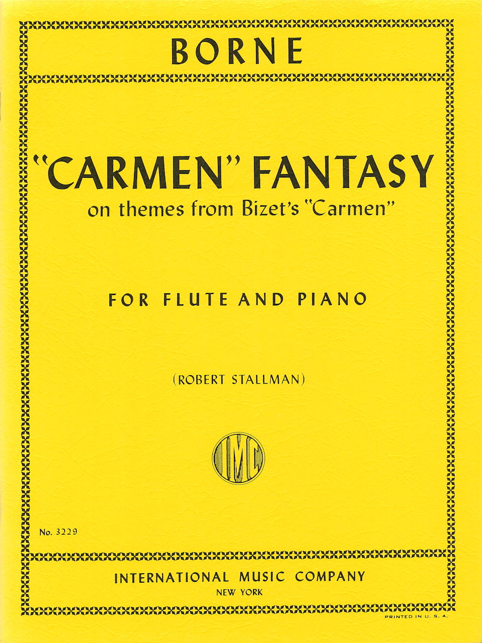 Borne, Carmen Fantasy (Stallman) (IMC)