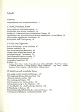 Briner, Musikalische Koexistenz (Schott)