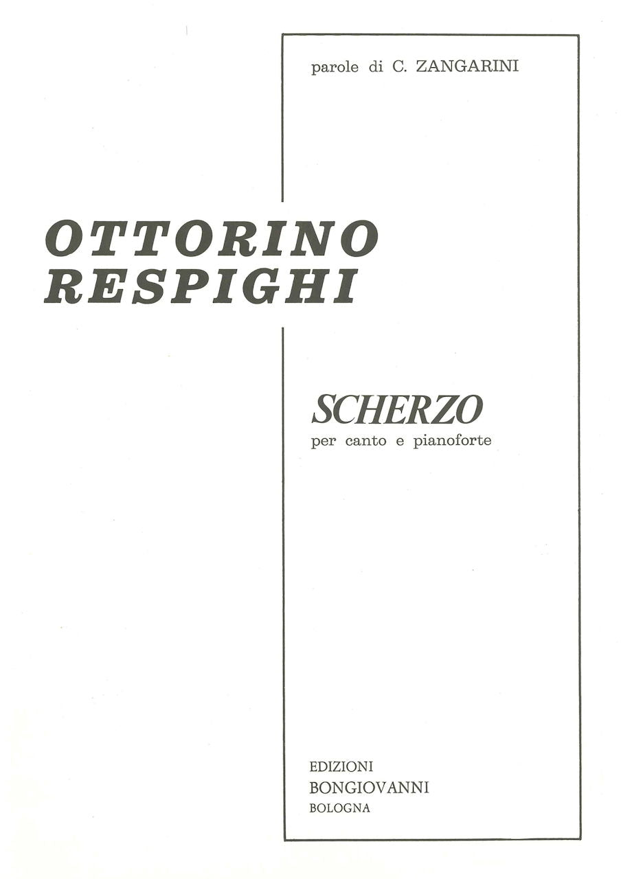 Respighi, Scherzo (Bongiovanni)