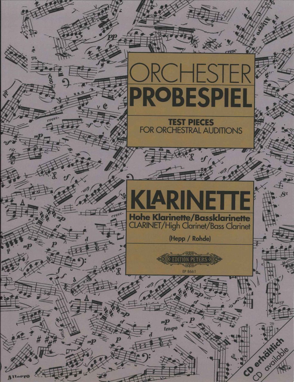 Orchester-Probespiel, Klarinette (Peters)