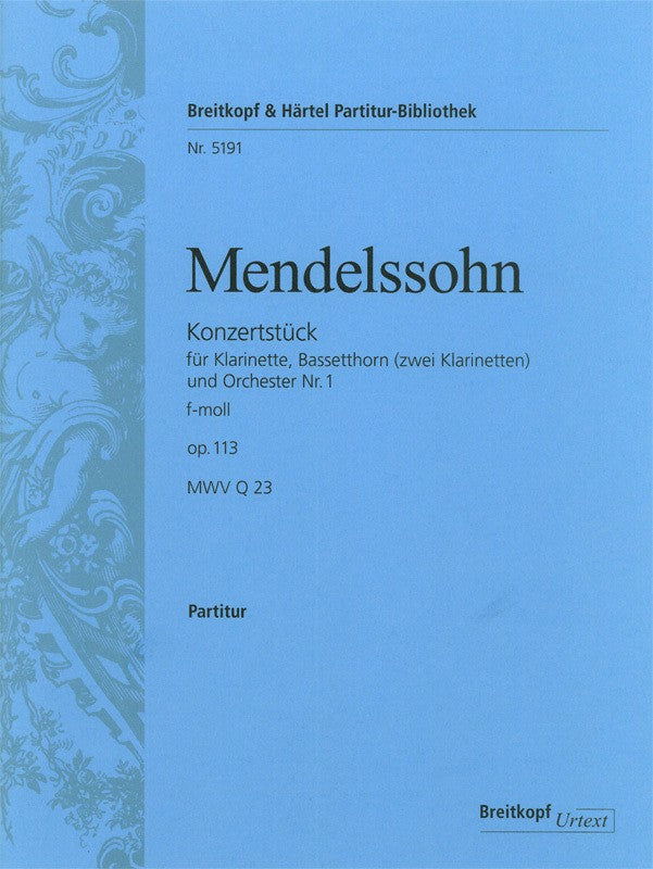 Mendelssohn, Konzertstuck No. 1 op. 113 (Breitkopf)