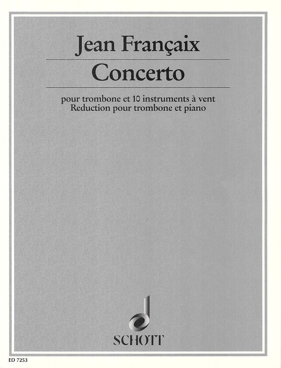Francaix, Concerto (Schott)