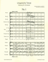 Brahms, Ungarische Tanze 1, 3, 10 (Breitkopf)