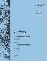 Brahms, Ungarische Tanze 1, 3, 10 (Breitkopf)