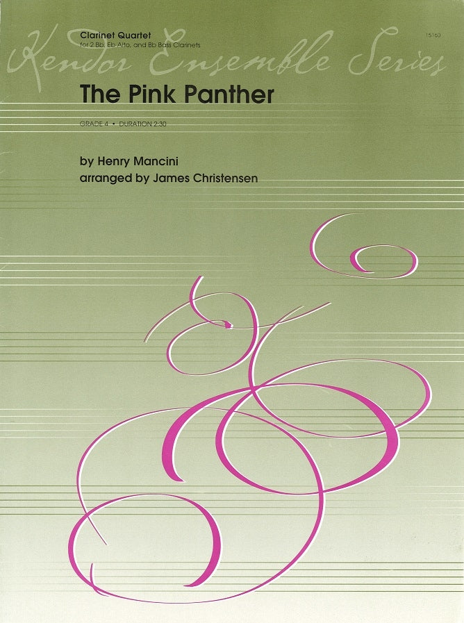 Mancini, Pink Panther (2Bb,AltCl,BsCl) (Kendor)