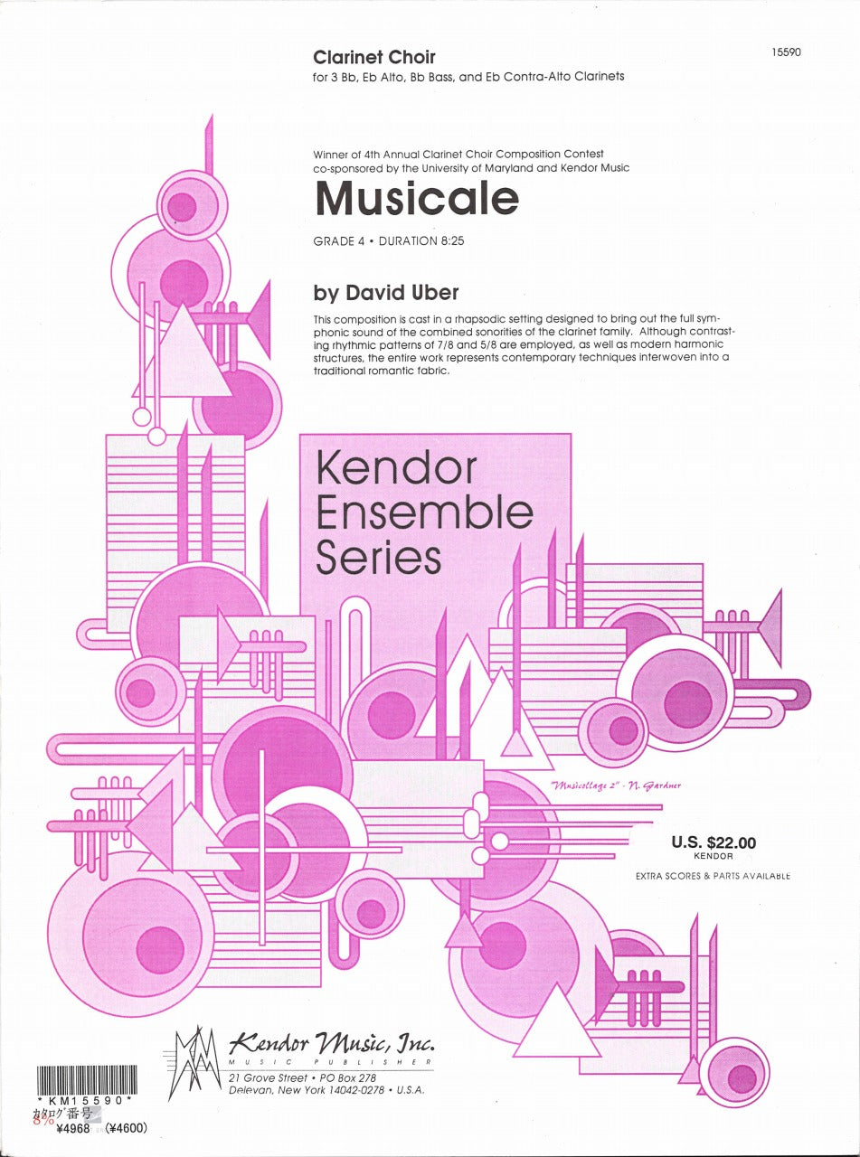 Uber, Musicale (Choir) (Kendor)