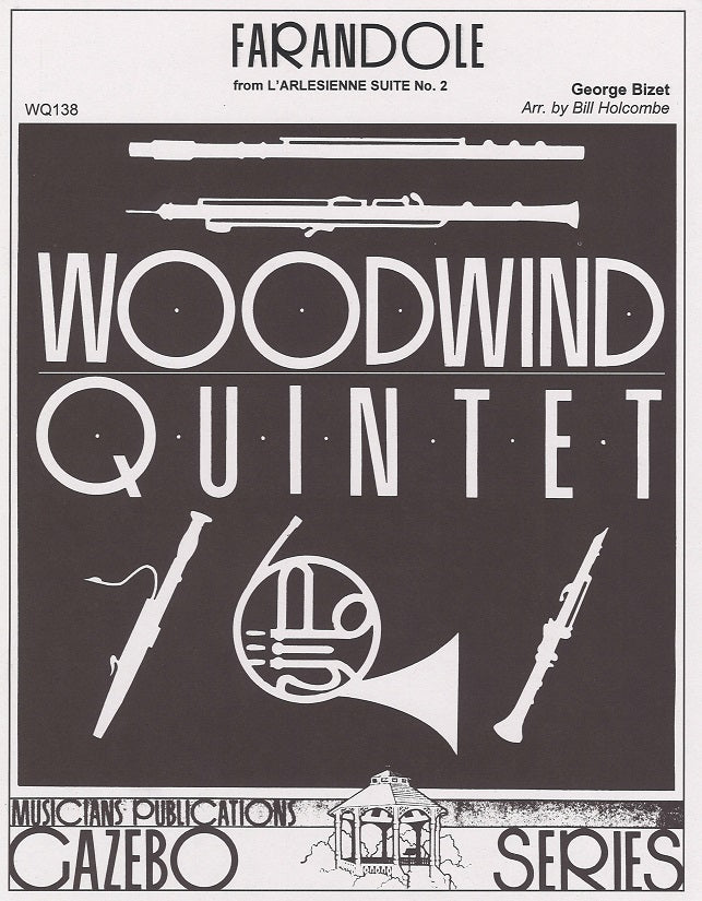 Bizet, Farandole (Quintet) (Musicians Publications)