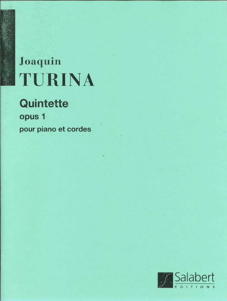 Turina, Quintette op. 1 (Str.Parts) (Salabert)