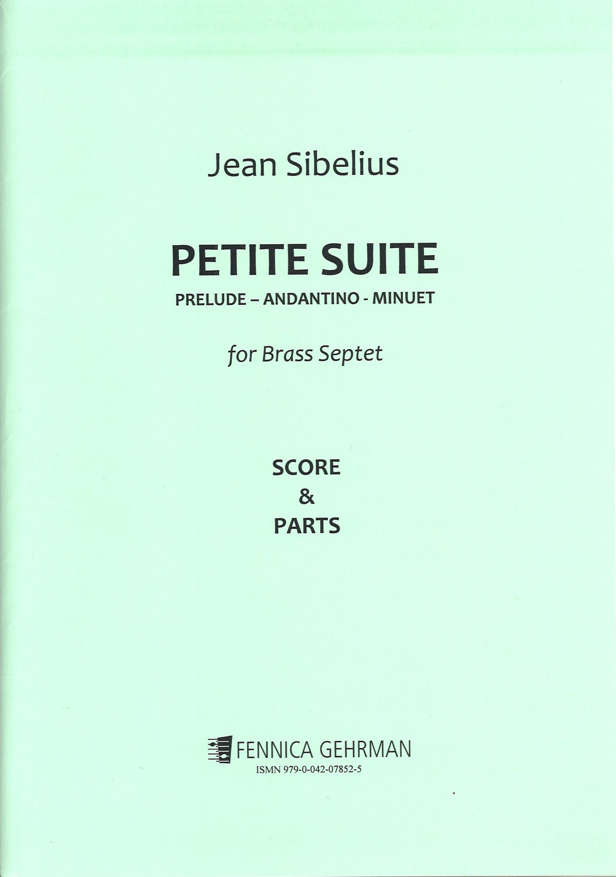 Sibelius, Petite Suite (Septet) (Fazer/Fennica Gehrman)
